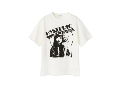 HYSTERIC GLAMOUR Kids Hysteric Woman Cat Tee "White"