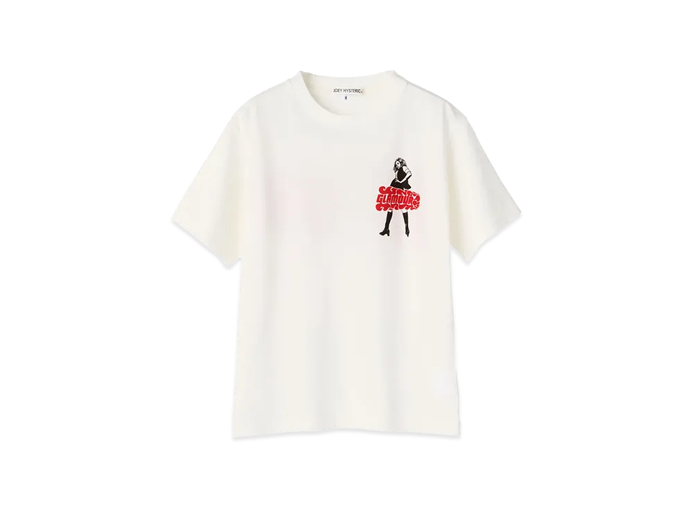 HYSTERIC GLAMOUR Kids Vixen Girl Tee "White"