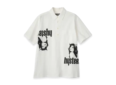 HYSTERIC GLAMOUR Devil Woman Pullover Shirt "White"