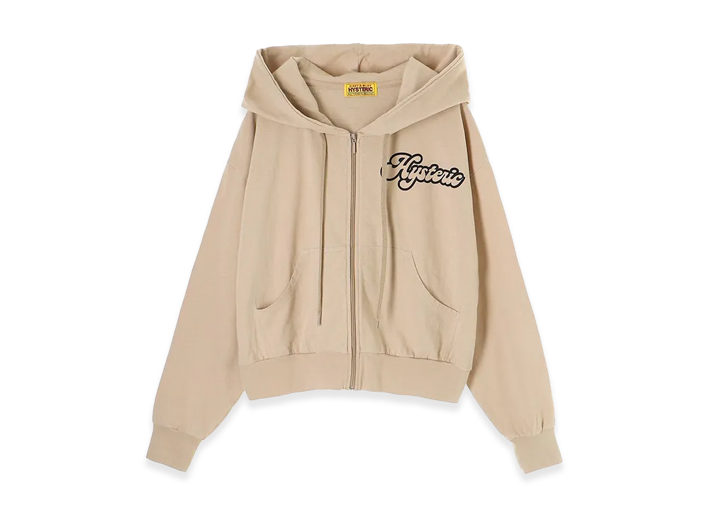 HYSTERIC GLAMOUR Women's Hysteric Girl Wide Hoodie "Beige"