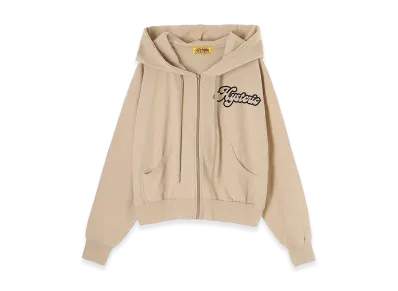 HYSTERIC GLAMOUR Women's Hysteric Girl Wide Hoodie "Beige"