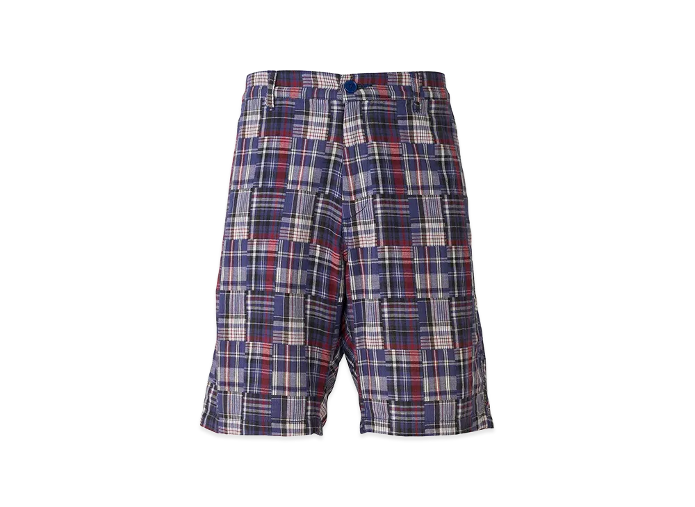 HYSTERIC GLAMOUR Double Gauze Check Shorts "Red Other"
