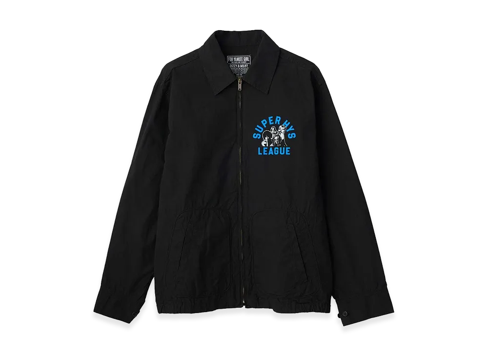 HYSTERIC GLAMOUR Super HYS League Drizzler Jacket "Black"