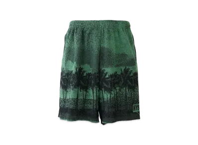 HYSTERIC GLAMOUR Thrills And Delights Jacquard Shorts "Green"