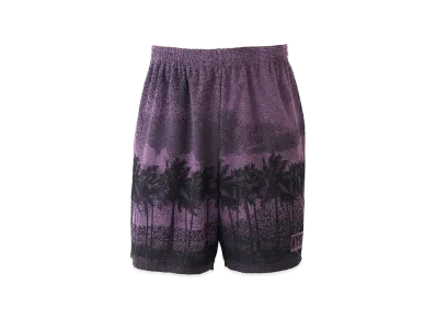 HYSTERIC GLAMOUR Thrills And Delights Jacquard Shorts "Purple"