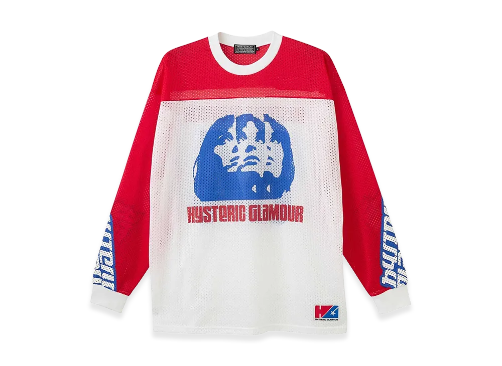 HYSTERIC GLAMOUR Multi Woman MOTO Tee "White"