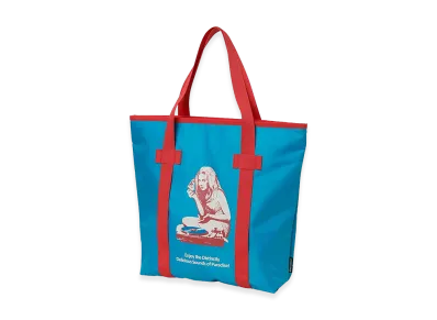HYSTERIC GLAMOUR Hysteric Records Tote Bag "Blue"