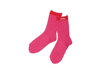 HYSTERIC GLAMOUR Hysteric Logo Embroidered Socks "Pink"