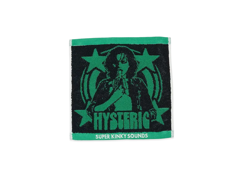 HYSTERIC GLAMOUR Woman Banana Towel Handkerchief "Green"