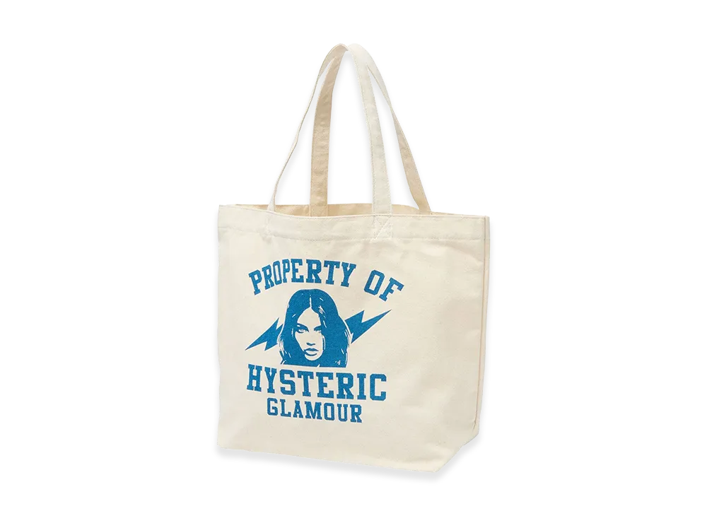 HYSTERIC GLAMOUR Tote Bag "Navy Other"