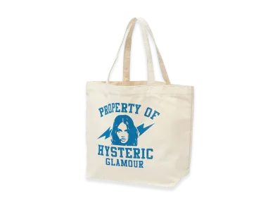 HYSTERIC GLAMOUR Tote Bag "Navy Other"