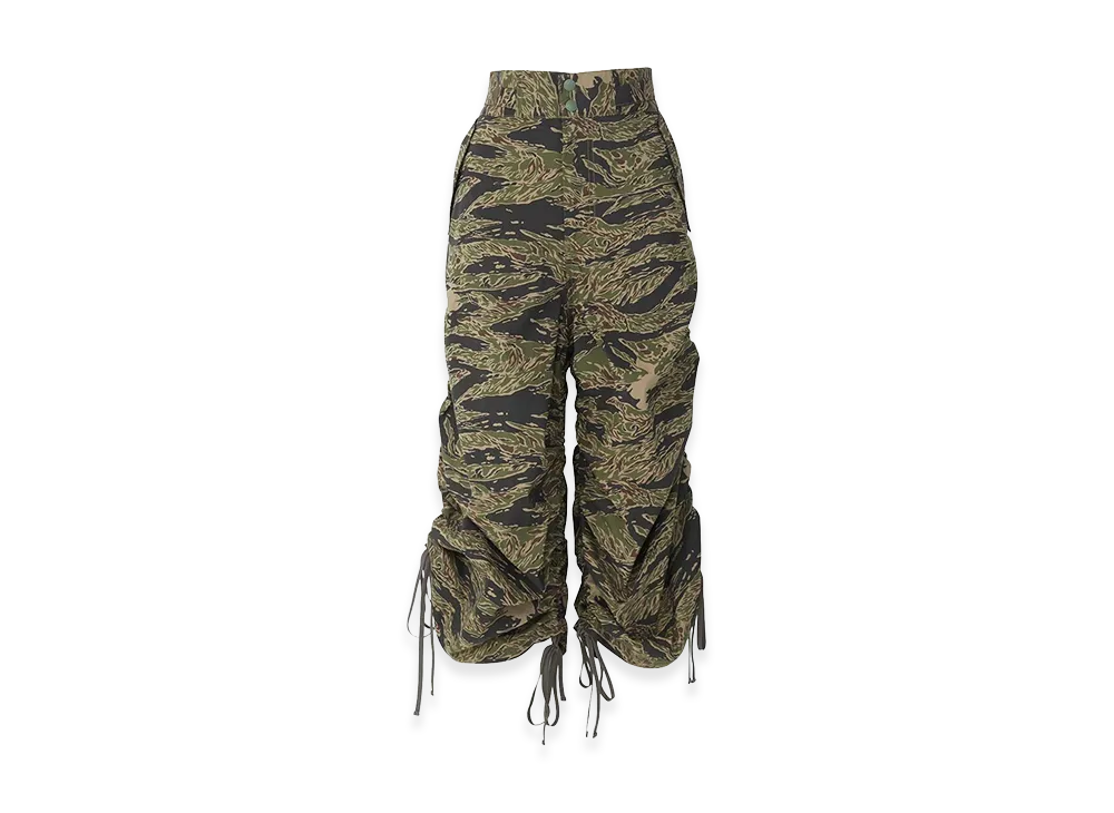HYSTERIC GLAMOUR Women's Side Gather Military Pants "Khaki Tones"