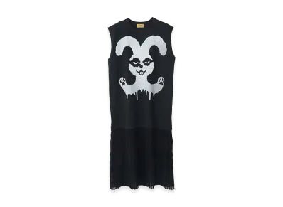 HYSTERIC GLAMOUR Women's Rabbit Ghost Dress "Black"