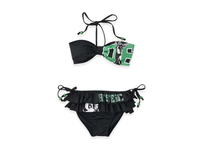 HYSTERIC GLAMOUR Women's Hysteric 6 Remix Bikini "Black"