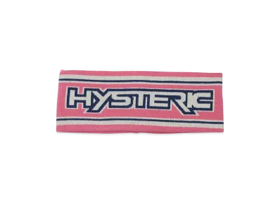 HYSTERIC GLAMOUR Women's Hysteric Sports Jacquard Headband "Pink"