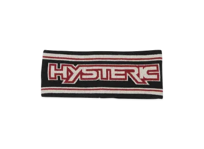 HYSTERIC GLAMOUR Women's Hysteric Sports Jacquard Headband "Black"