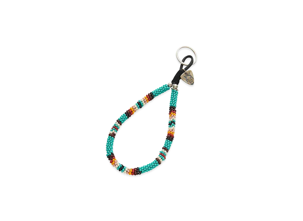 HYSTERIC GLAMOUR Women's Akashic Tree/See No Evil See No Evil Beads Strap "Blue"