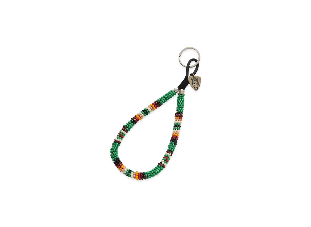 HYSTERIC GLAMOUR Women's Akashic Tree/See No Evil See No Evil Beads Strap "Green"