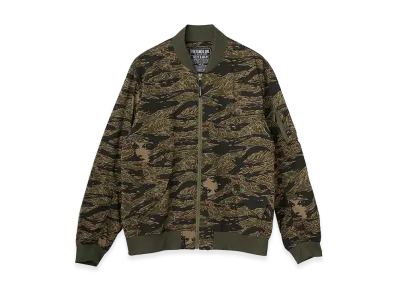 HYSTERIC GLAMOUR Hysteric Star MA-1 Jacket "Khaki Tones"