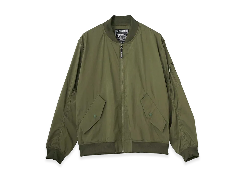 HYSTERIC GLAMOUR Hysteric Star MA-1 Jacket "Khaki"