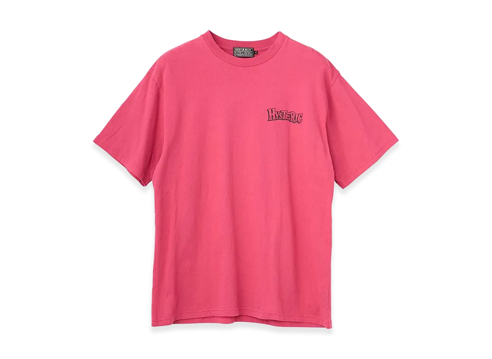 HYSTERIC GLAMOUR Surf Band Tee "Pink"