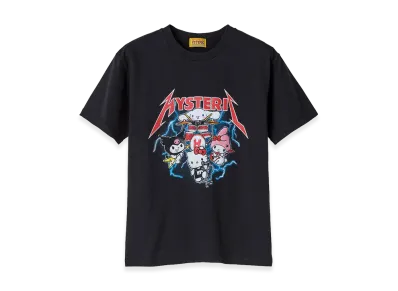 HYSTERIC GLAMOUR x Sanrio characters Band T-Shirt "Black"