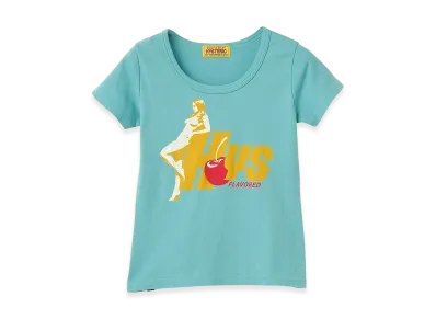 HYSTERIC GLAMOUR Women's HYS FLAVOR Baby Tee "Green"