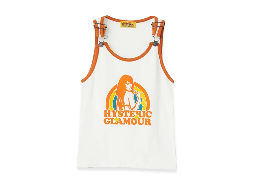 HYSTERIC GLAMOUR Women's RAINBOW WOMAN Tank Top HYSTERIC GLAMOUR Women's RAINBOW WOMAN Tank Top
