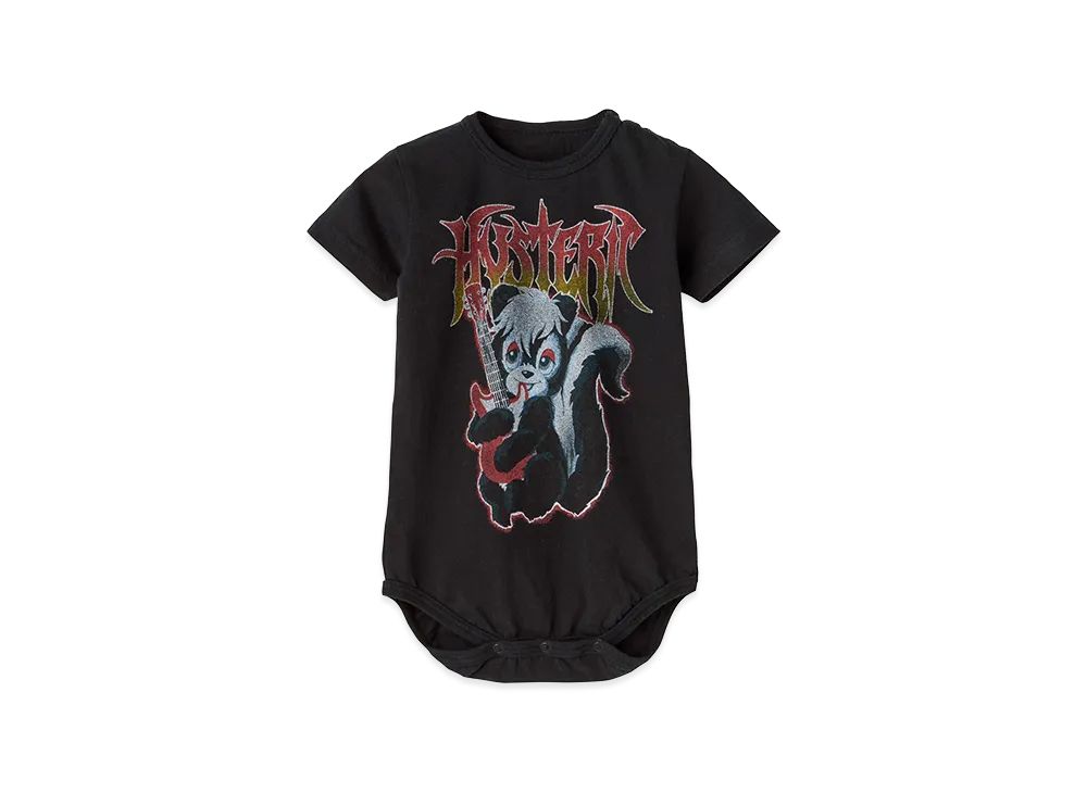 HYSTERIC GLAMOUR Kids HG Metal Skunk Romper "Black"