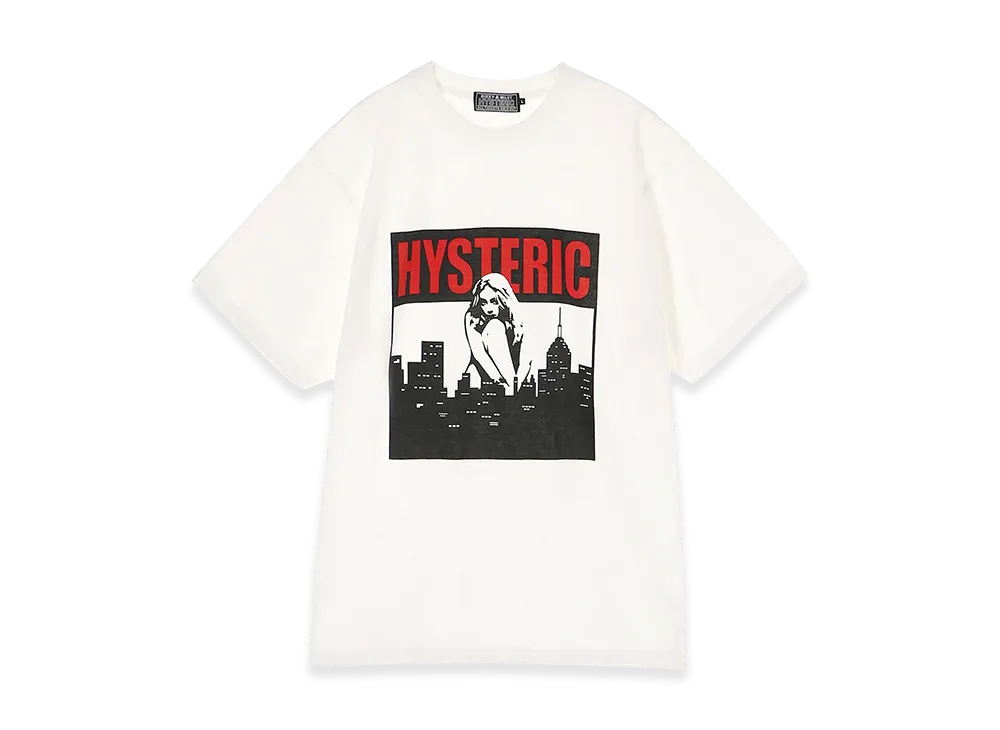 HYSTERIC GLAMOUR Hysteric City Tee "White"