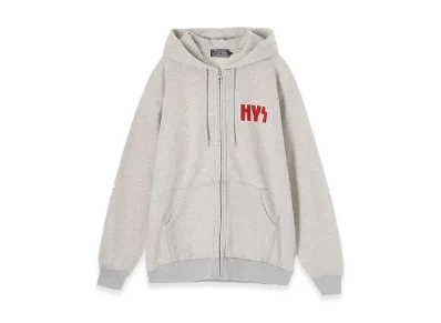 HYSTERIC GLAMOUR Speak No Evil Hoodie "Top Gray"