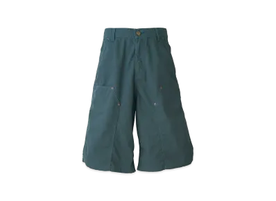 HYSTERIC GLAMOUR Hysteric Star Double Knee Shorts "Blue"