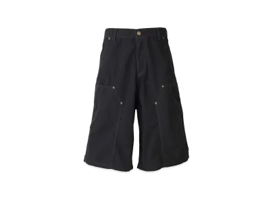 HYSTERIC GLAMOUR Hysteric Star Double Knee Shorts "Black"