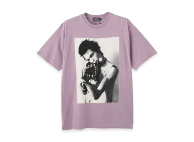 HYSTERIC GLAMOUR Dennis Morris/Sid Stockholm 1977 Tee "Purple"