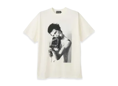 HYSTERIC GLAMOUR Dennis Morris/Sid Stockholm 1977 Tee "White"