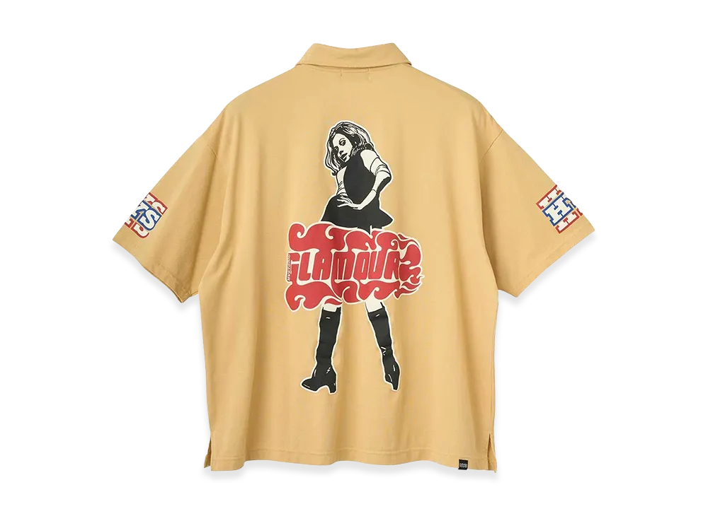 HYSTERIC GLAMOUR HG Pit Crew Shirt HYSTERIC GLAMOUR HG Pit Crew Shirt
