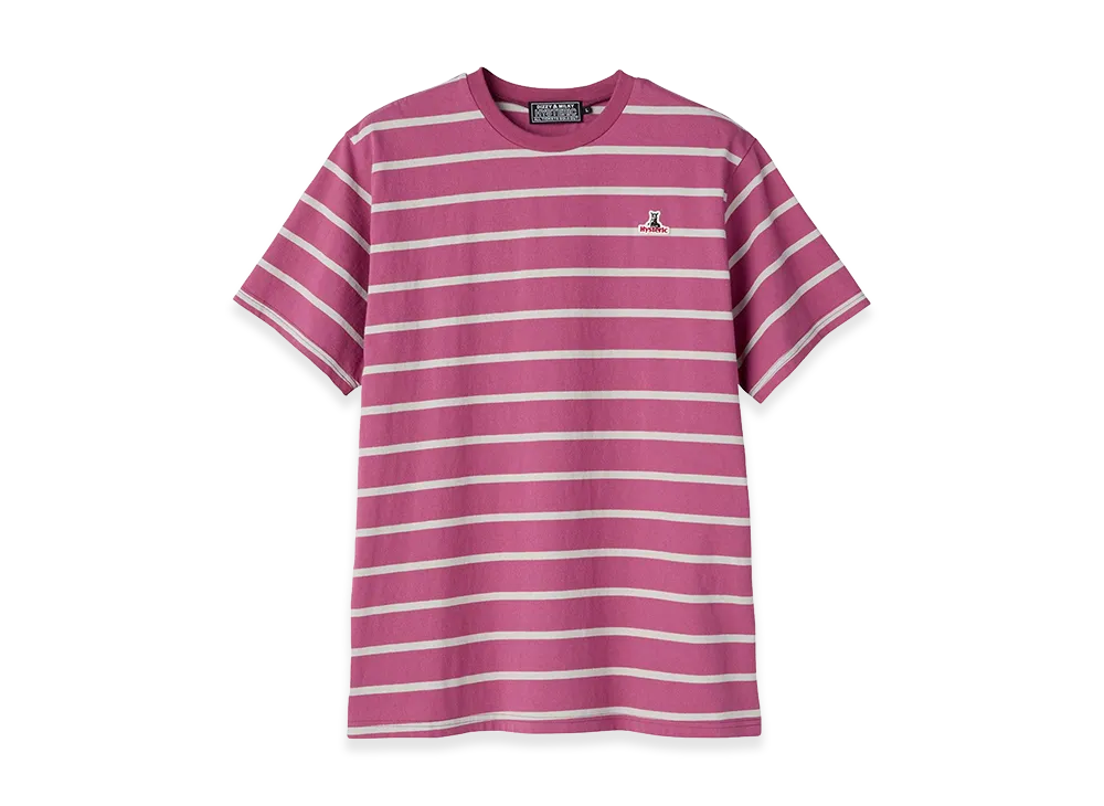 HYSTERIC GLAMOUR Speak No Evil Patch Tee "Pink"