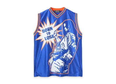 HYSTERIC GLAMOUR Born To Lose Sleeveless Top "Blue"