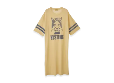 HYSTERIC GLAMOUR Women's See No Evil Dress "Yellow"