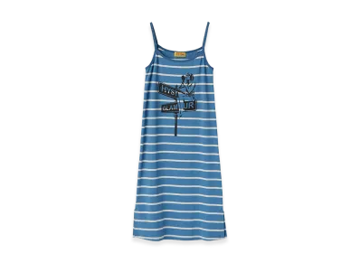HYSTERIC GLAMOUR Women's HG Intersection Dress "Blue"