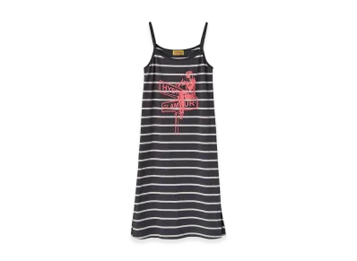 HYSTERIC GLAMOUR Women's HG Intersection Dress "Charcoal Gray"