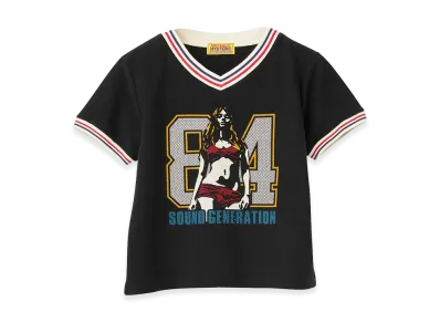 HYSTERIC GLAMOUR Women's 84 Sounds Tee "Black"