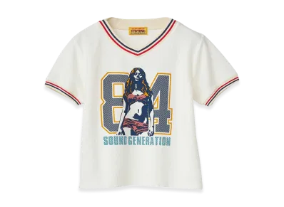 HYSTERIC GLAMOUR Women's 84 Sounds Tee "White"