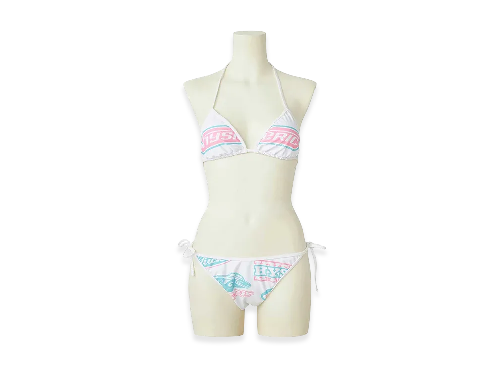 HYSTERIC GLAMOUR Women's Stephan Pattern Bikini "Other White"