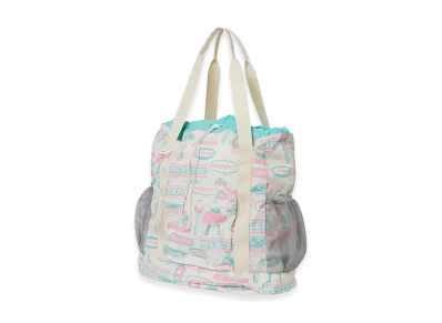HYSTERIC GLAMOUR Women's Stephan Pattern 2-Way Tote Bag "Other White"