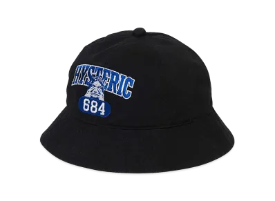 HYSTERIC GLAMOUR Evil College Crochet Hat "Black"
