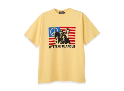 HYSTERIC GLAMOUR Free Bird Tee "Yellow"