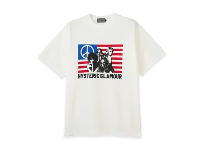 HYSTERIC GLAMOUR Free Bird Tee "White"