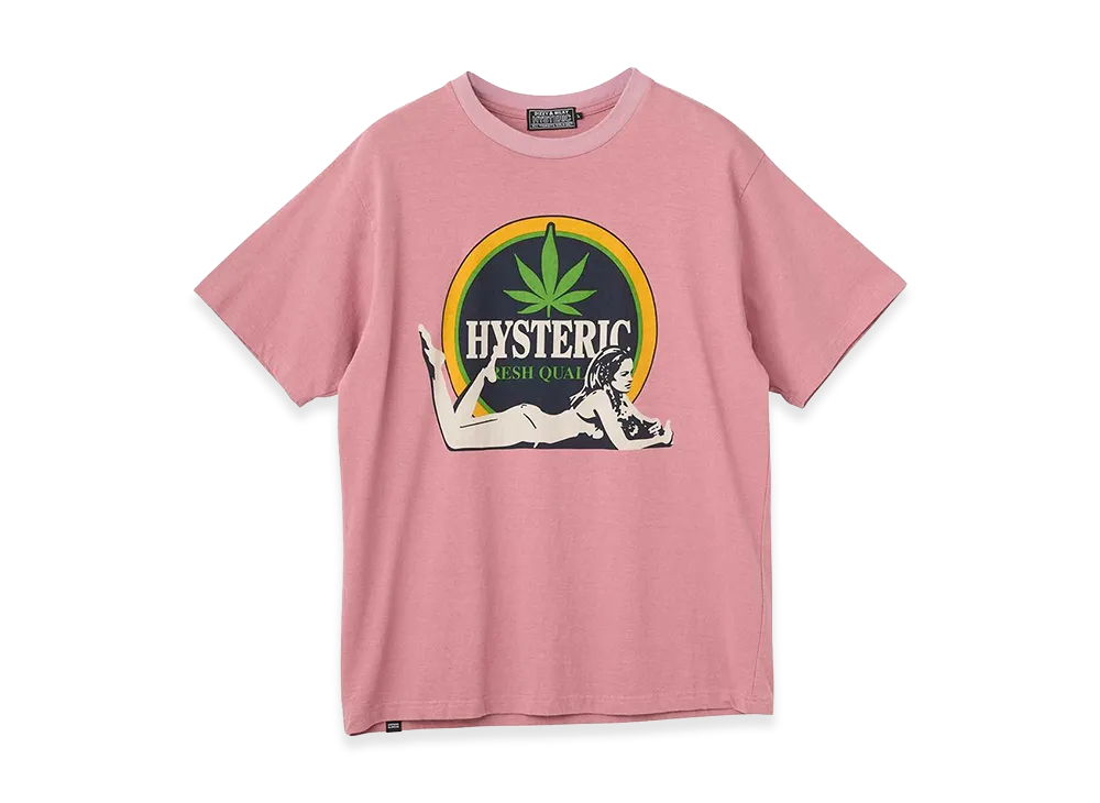 HYSTERIC GLAMOUR Fresh Quality T-Shirt "Pink"