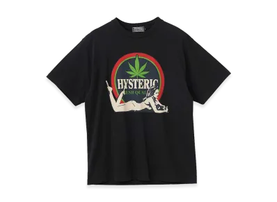 HYSTERIC GLAMOUR Fresh Quality T-Shirt "Black"